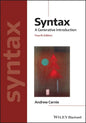 Syntax: A Generative Introduction - Paperback