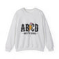 Back to School Crewneck Sweatshirt, Unisex Sweatshirt, Lightweight Sweater, School Apparel, Teacher Gift, Trendy Fashion