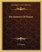 The Memory of Nature - Paperback