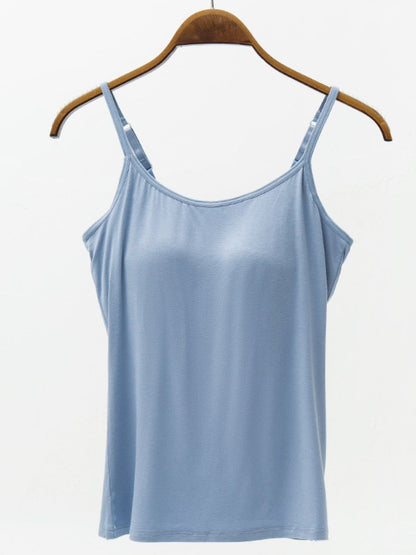 Modal Cami with Built-in Bra