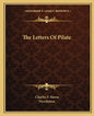 The Letters of Pilate - Paperback