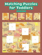 Matching Puzzles for Toddlers Activity Book - Paperback