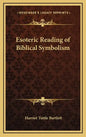 Esoteric Reading of Biblical Symbolism - Hardcover