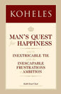 Koheles: Man's Quest for Happiness - Paperback
