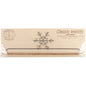 16in Snowflake Holder With Dowel Grey Tex