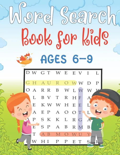 word search books for kids Ages 6-9: Word Search Puzzles for Kids, Easy Educational Word Search Puzzles for Kids, 75 Kids Word Search Puzzle Book ages - Paperback