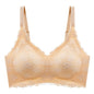 Non-Marking Beautiful Back Sports Plus Breast Plus Size Bra