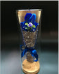 Permanent Flower Cylinder Cork Glass Vase Wish Dry Flower Diy Vase Desktop Decoration