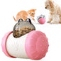 Funny Dog Treat Leaking Wheel Toy - Interactive Play for Dogs, Puppies, and Cats
