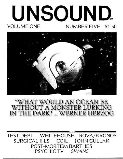 Unsound: Volume 1, #5 - Paperback