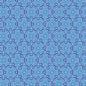 Medallions Blue Cheeto's World Cotton 44"/45" Fabric Per Yard