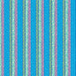 Ziggy Stripe Blue Cheeto's World Cotton 44"/45" Fabric Per Yard