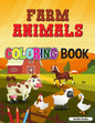Cute Farm Animals Coloring Book For Toddlers: Farm Life Coloring Book for Kids - Paperback