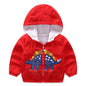 Children's dinosaur cartoon coat