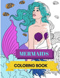 Mermaids Coloring Book: Adult Colouring Fun, Stress Relief Relaxation and Escape - Paperback