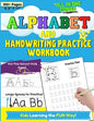 Alphabet and Handwriting Practice Workbook For Preschool Kids Ages 3-6: Handwriting Practice For Kids to Improve Pen Control, Alphabet Comprehension, - Paperback