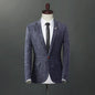Men's slim suit in autumn and winter