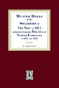 Muster Rolls of the Soldiers of the War of 1812 for North Carolina - Paperback