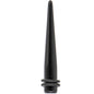 0G Black UV Acrylic Straight Taper