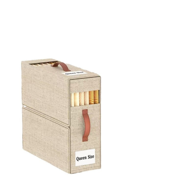 Compact Foldable Storage Cubes for Linens, Towels & Bedding Essentials