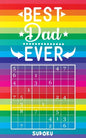 Best Dad Ever - Sudoku: 4 Difficulty Levels: easy - medium - difficult - extreme Father's Day gift idea Pocket sized book Over 150 logic puzzl - Paperback