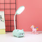 Girl heart led table lamp guard lamp