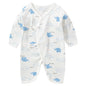 Newborn One-Piece Garment Spring Cotton-Padded Clothes Class A Clothing Bag Fart Suit