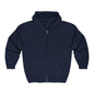 Full Zip Hooded Sweatshirt - Ultimate Comfort and Style for Casual Gatherings and Holidays