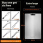 316 Stainless Steel Thickened Cutting Board Oversized Mildew-proof Household Kitchen Panel