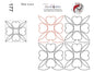 177 New Love Pantograph with Blocks by Linda V. Taylor