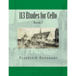 113 Etudes for Cello: Book I - Paperback