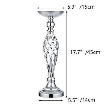 Table Candlesticks Gold Iron