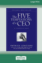 The Five Temptations of a CEO: A Leadership Fable (16pt Large Print Edition) - Paperback