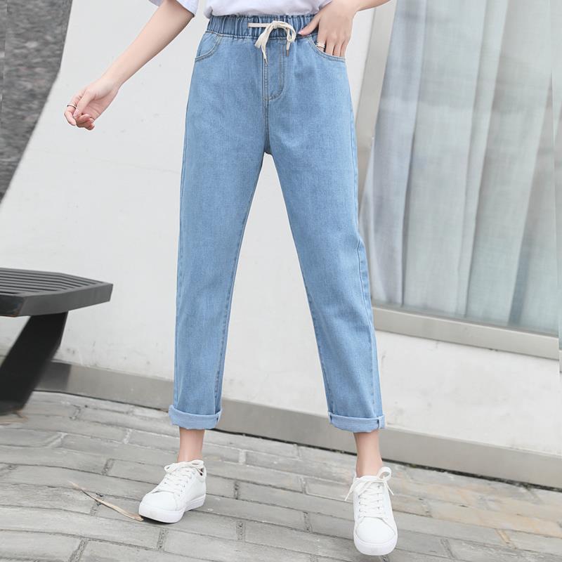 Straight-leg Pants With An Elastic Waistband No Magnets