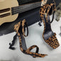 Sandals women's high heels plus size sandals