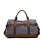 Waterproof oil wax canvas handbag