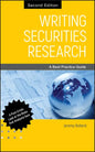 Writing Securities Research 2E - Hardcover