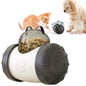 Funny Dog Treat Leaking Wheel Toy - Interactive Play for Dogs, Puppies, and Cats