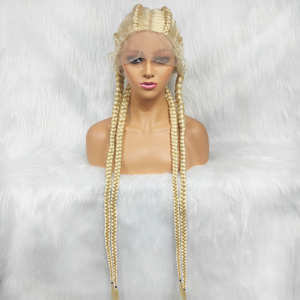 4 Strand Lace Braids Wig