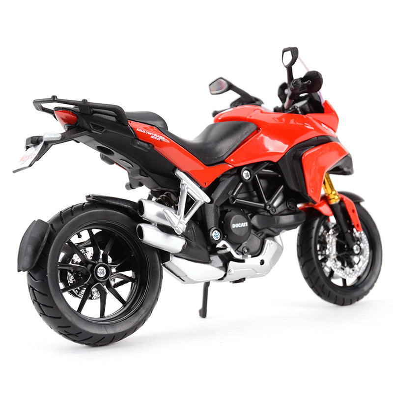 Simulation alloy motorcycle model
