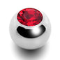 5mm Light Siam Replacement Ball Created with Crystals