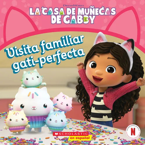 La Casa de Muñecas de Gabby: Visita Familiar Gati-Perfecta (Gabby's Dollhouse: Purr-Fect Family Visit) - Paperback