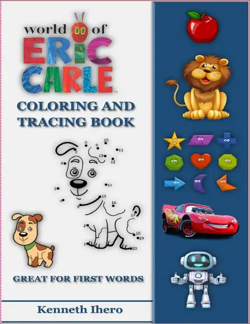 World of Eric Carle, Coloring And Tracing Book - Great For First Words - Paperback