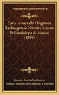 Carta Acerca del Origen de La Imagen de Nuestra Senora de Guadalupe de Mexico (1896) - Hardcover