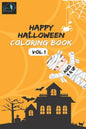 Happy Halloween: Coloring Book Vol 1 - Paperback