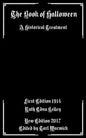 The Book of Halloween: A Historical Treatment - Paperback