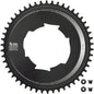 Wolf Tooth Aero 107 BCD Chainring - 50t Optimized SRAM Eagle Flaptop Chains Drop-Stop B BLK
