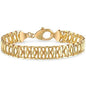 18K Gold Chunky Chain Anklet 10"