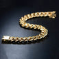 18K Gold Plated Cuban Chain Bracelet