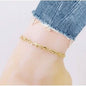 18k Gold Plated Dolphin Anklet